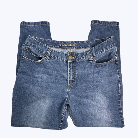 Women Within Blue Jeans Size 20W‎ - Picture 1 of 9
